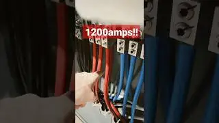HOW to calculate a large service!!   parallel runs #shorts #fyp #electrical