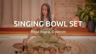 5-piece Yoga Nidra Singing Bowl (Set), SB-Y2 - Meinl Sonic Energy