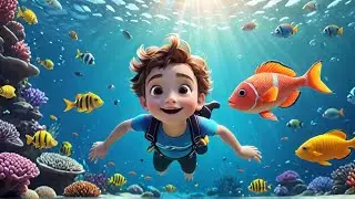 Ocean Adventure 🌊 Poem & Song for Kids | Dive into Marine Life & Learning Fun!
