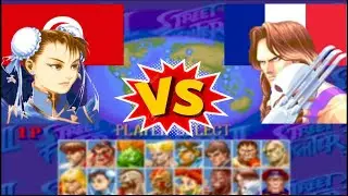 Super Street Fighter II X - grand master challenge DesLife vs Nazao