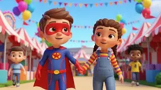 Superhero Safety Rhyme for Kids | Safety Song, Nursery Rhymes & Baby Music 🦸&zwj;♂️🦸&zwj;♀️🚦🎶