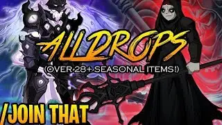 AQW - /JOIN THAT (ALL That BOSS Drops & ALL Monster Drops) (SEASONAL) + ITEM Showcase!