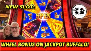 НОВЫЙ ДЖЕКПОТ СЛОТА BUFFALO! ВЫИГРАЙТЕ БОНУС ЗА ВОЗВРАЩЕНИЕ! #theslotcats #slots #buffalo #выигры...