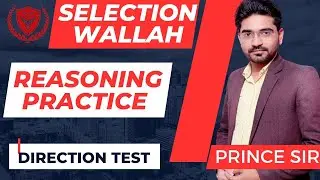 REASONING|| DIRECTION PRACTICE CLASS PART 1||BEST TRICK OF CALENDAR||RAILWAY||POLICE|| BY-PRINCE SIR
