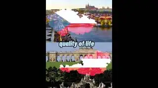 Austria VS Czechia comparison #edit #countries #comparison #austria #czechrepublic #shorts