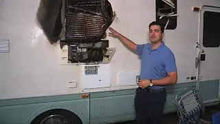 Rescue dog saves mother and daughter from RV fire while they slept