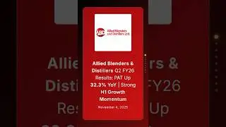 Результаты Allied Blenders & Distillers за второй квартал 2026 финансового года: рост PAT на 32,3...