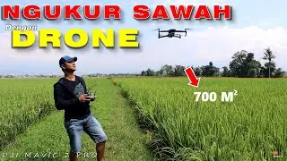 Cara Mengukur Luas Lahan Menggunakan DRONE
