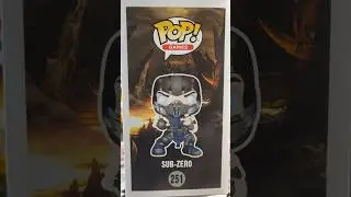 💀 Konquer Your Collection with SUB-ZERO Funko Pop! - Mortal Kombat X #subzero #funko #mkx