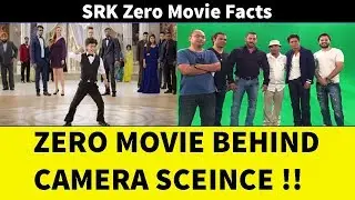 SRK  Zero Movie Facts | Zero Movie Behind Scenes | How to Make SRK Small Height
