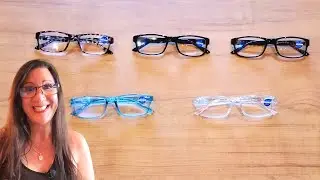 5 Pack Reading Glasses Blue Light Blocking for Women & Men Anti Glare Filter Eyeglasses