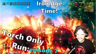 🔴 LIVE: Worlds 1st: TORCH ONLY RUN! Episode 7 (TubaWalk v0.1.3)