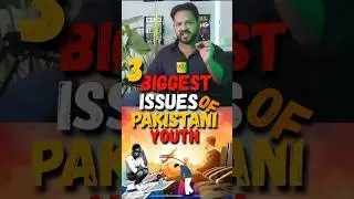 The three biggest problems of Pakistani youth and the solution is only one..!! 💥