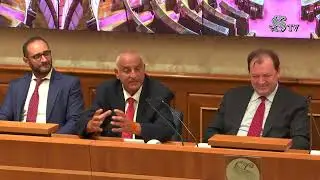 Gabi Siboni on Cybersecurity at the Italian Parliament