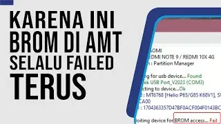 Cara Install UsbDk Driver Solusi Error Exploiting device for BROM access Fail
