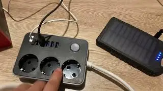 💥Сетевой фильтр с 6USB + 3 евророзетки
