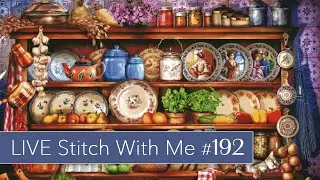 LIVE Stitch With Me #192 - No cake for yogi | Ye Olde Kitchen Mini