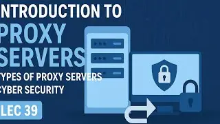 Introduction to Proxy Servers | Types of Proxy Servers | Cyber Security | Lec 39