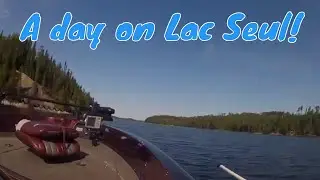 Launching on Lac Seul for a day of Walleye Fishing!