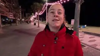deborah Benidorm Evening Tour Serene Beach and Lively Nightlife 4K day 592