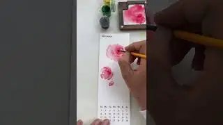Cách vẽ hoa Hồng bằng màu nước đơn giản cho người mới bắt đầu