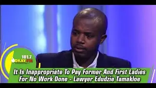 It Is Inappropriate To Pay Former And First Ladies For No Work Done - Lawyer Edudzie Tamakloe