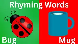 Rhyming Words | Rhyming Words With Examples And Exercises For Kids | Rhyming Fun For Children