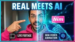 Real + AI: Blending Live-Action Footage with Nim.video Animations