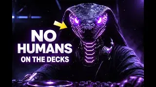 DJ NEON VIPER Revealed 🐍 TRAP MUSIC - No Humans on the Decks
