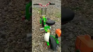 Mini bike mesin potong rumput #goped #gopedindonesia #mesinpemotongrumput #otoped #escooter