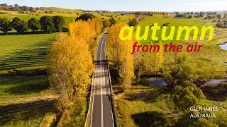 Autumn In Australia - Glen Innes 2021 - From The Air 4K