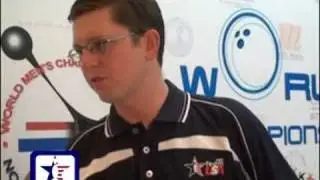 Team USA's Bill Hoffman interviewed after trios first round