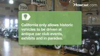 How to Register a Classic Car