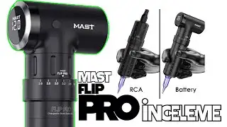 MAST FLIP PRO Wireless D&ouml;vme Makinesi İncelemesi | Tattoo Machines #dragonhawk