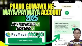 PAANO MAG REGISTER SA MAYA/PAYMAYA HOW TO CREATE MAYA ACCOUNT