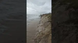 Hurricane Nicole Approaches South Melbourne Beach Florida