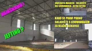 SKLADIŠTE +NAPRAVITE MAGACIN - za ŽITARICE ili uljarice S AKTIVNIM UDUVAVANJEM - BOLJE OD SILOSA