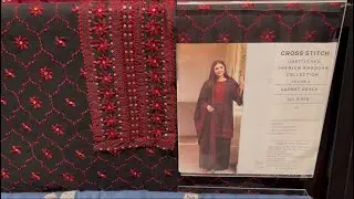 Cross Stitch Winter Volume1 || Cross Stitch Khaddar Marina & Linen Collection