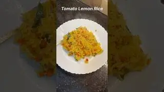 Making tomato lemon rice Recipe for Dinner after Office