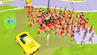 Love.io (Crowd City) Fun io games All Levels Gameplay Android,ios #5
