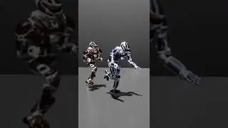 Robot Fight (3D animated)