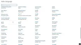 How to add Persian Language to Windows 10