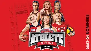 2024-25 Brock Badgers Female Athlete of the Year Nominees