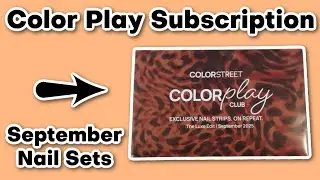Color Street Color Play Subscription 💅September 2025 The Luxe Edit!