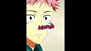 Your anime character based on your birthday 🥳 month