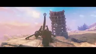 Valheim: Catapult vs Plains Megalith Tower