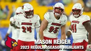 Mason Reiger 2023 Regular Season Highlights | Louisville DL