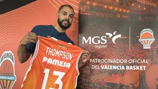 🤝 PATROCINADORES | Presentaci&oacute;n Darius Thompson con MGS Seguros | Valencia Basket