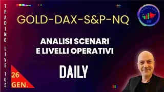 ANALISI GOLD-DAX-S&P-NASDAQ SCENARI e LIVELLI Operativi 26 Gennaio 2026