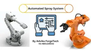 Automated Graphite System | Spray System |Forging Graphite Robot | Graphite Saving | Forging | Press
